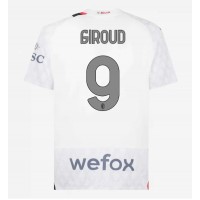 AC Milan Olivier Giroud #9 Fotballklær Bortedrakt 2023-24 Kortermet